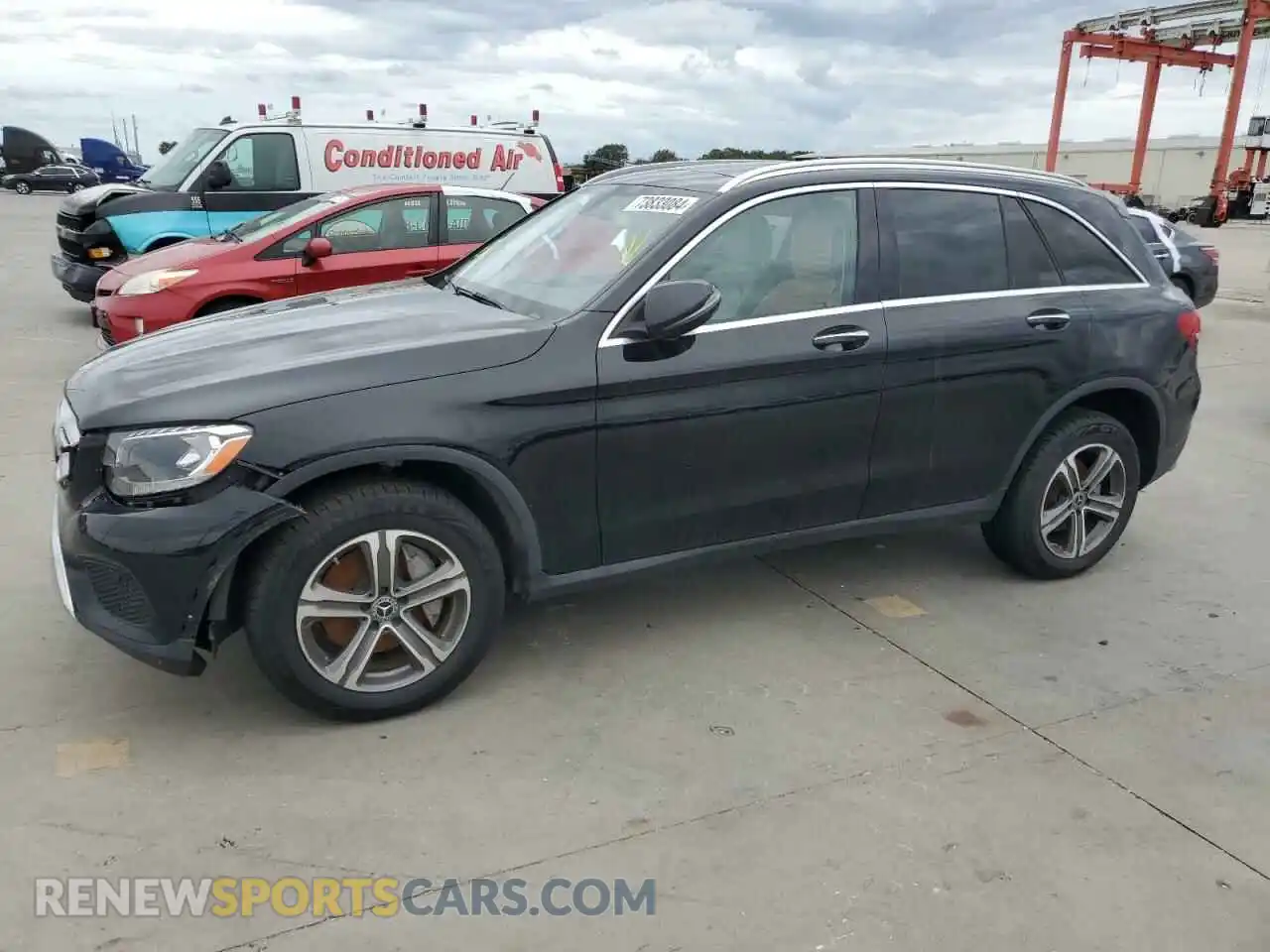 1 Фотография поврежденного автомобиля WDC0G4KB4KV166295 MERCEDES-BENZ GLC-CLASS 2019
