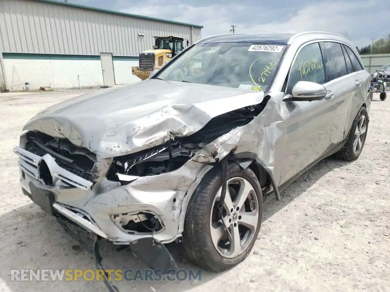 2 Photograph of a damaged car WDC0G4KB5KV121611 MERCEDES-BENZ GLC-CLASS 2019
