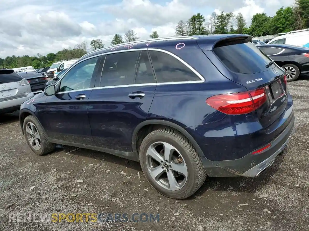 2 Photograph of a damaged car WDC0G4KB5KV161901 MERCEDES-BENZ GLC-CLASS 2019