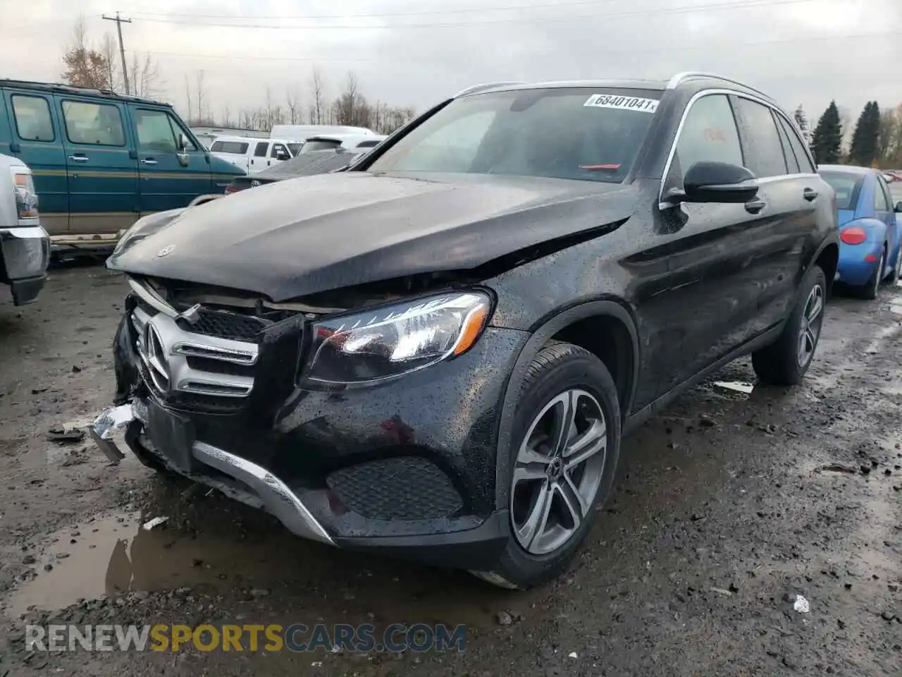 2 Photograph of a damaged car WDC0G4KB5KV169142 MERCEDES-BENZ GLC-CLASS 2019