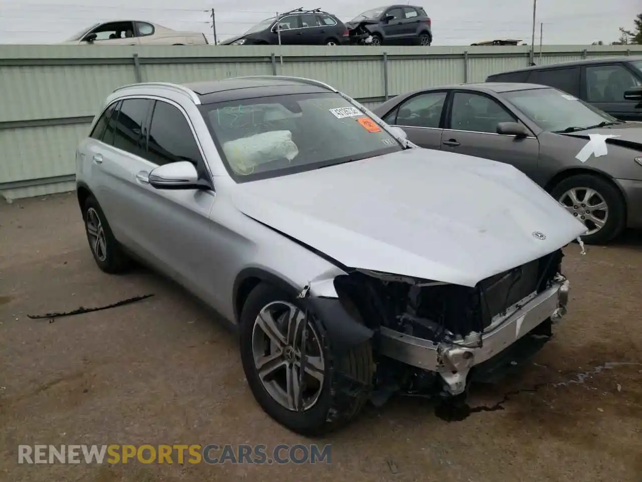 1 Photograph of a damaged car WDC0G4KB5KV190976 MERCEDES-BENZ GLC-CLASS 2019