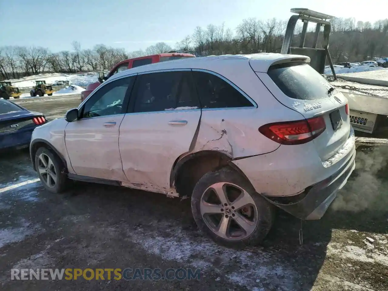 2 Photograph of a damaged car WDC0G4KB6KF483523 MERCEDES-BENZ GLC-CLASS 2019