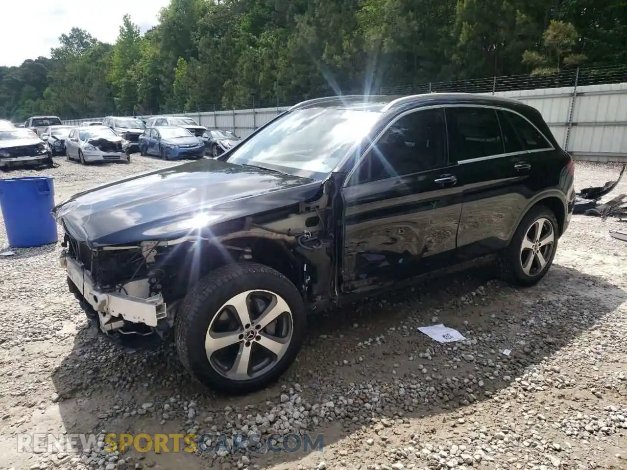 1 Photograph of a damaged car WDC0G4KB7K1001350 MERCEDES-BENZ GLC-CLASS 2019