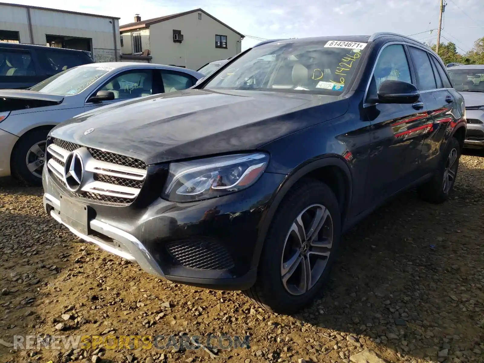 2 Photograph of a damaged car WDC0G4KB7KV191109 MERCEDES-BENZ GLC-CLASS 2019