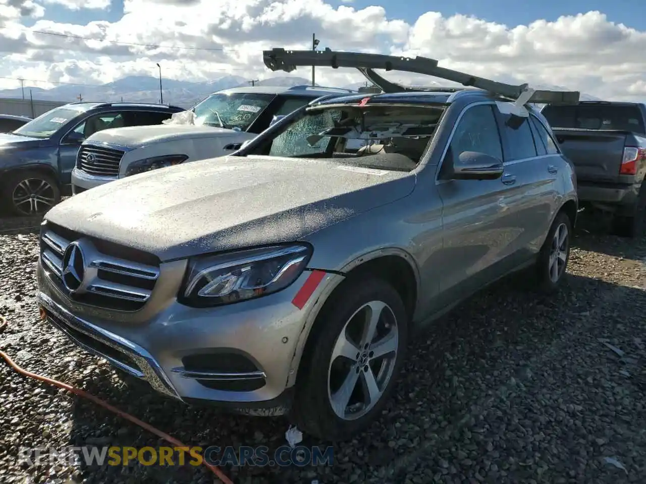 2 Photograph of a damaged car WDC0G4KB8KF617299 MERCEDES-BENZ GLC-CLASS 2019