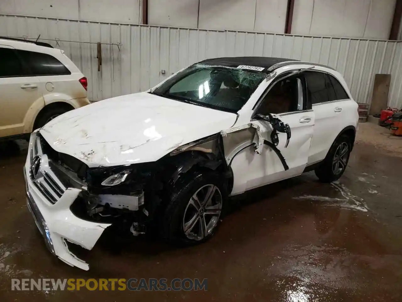 1 Photograph of a damaged car WDC0G4KB8KF656040 MERCEDES-BENZ GLC-CLASS 2019