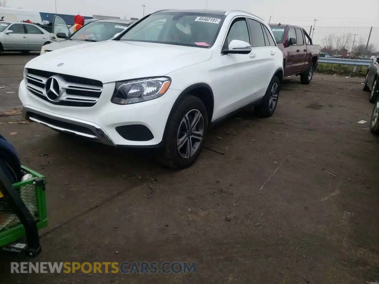 2 Photograph of a damaged car WDC0G4KB8KV132103 MERCEDES-BENZ GLC-CLASS 2019