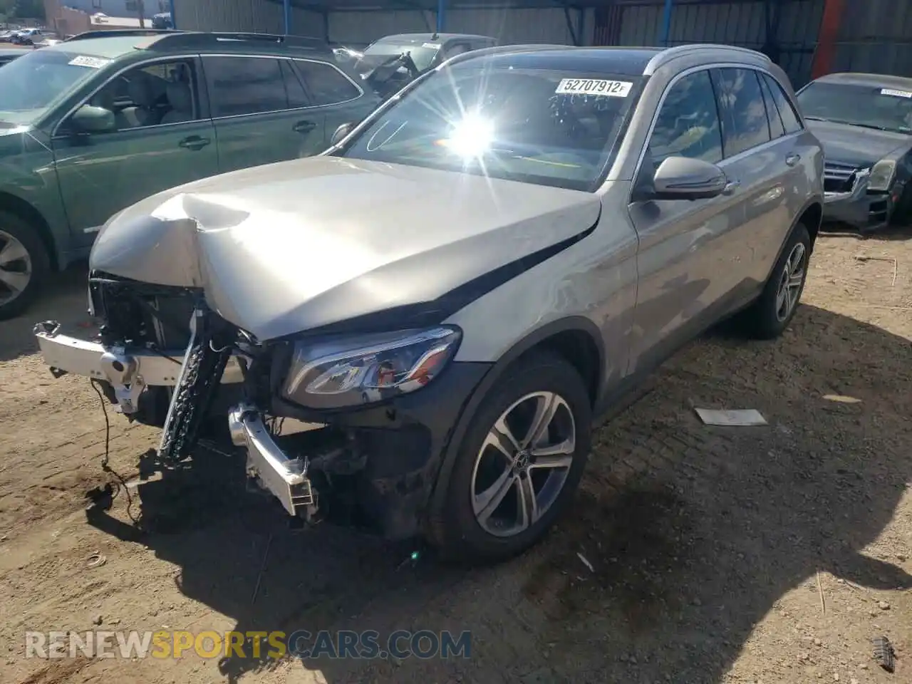 2 Photograph of a damaged car WDC0G4KB8KV151508 MERCEDES-BENZ GLC-CLASS 2019