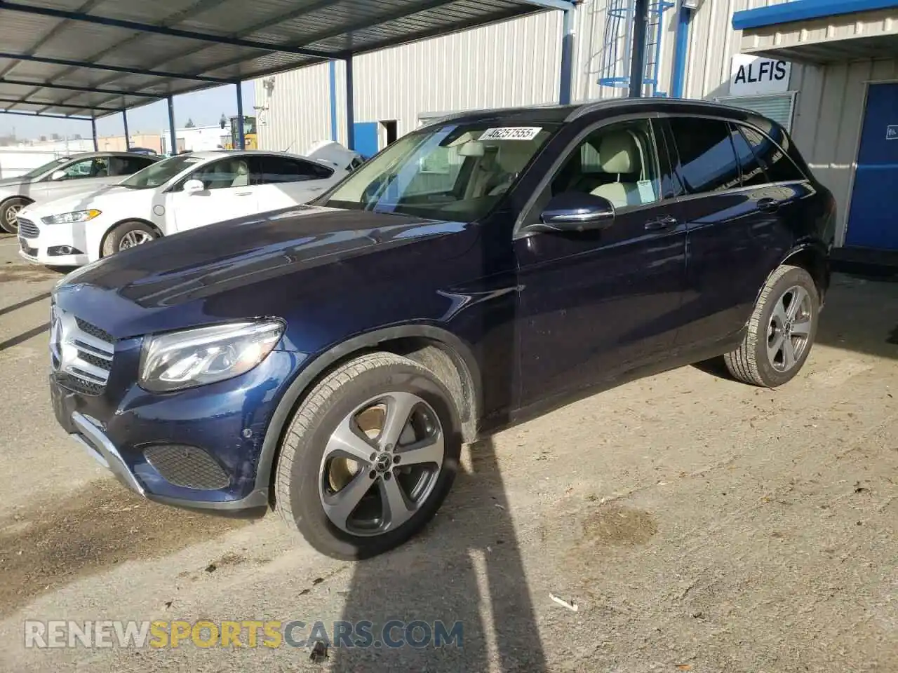 1 Photograph of a damaged car WDC0G4KB8KV165005 MERCEDES-BENZ GLC-CLASS 2019
