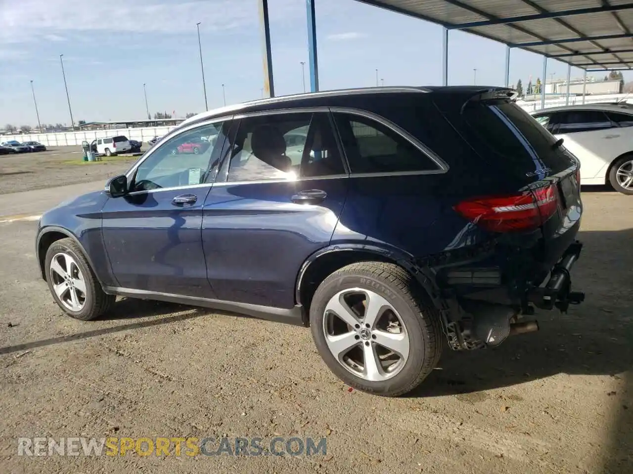 2 Photograph of a damaged car WDC0G4KB8KV165005 MERCEDES-BENZ GLC-CLASS 2019