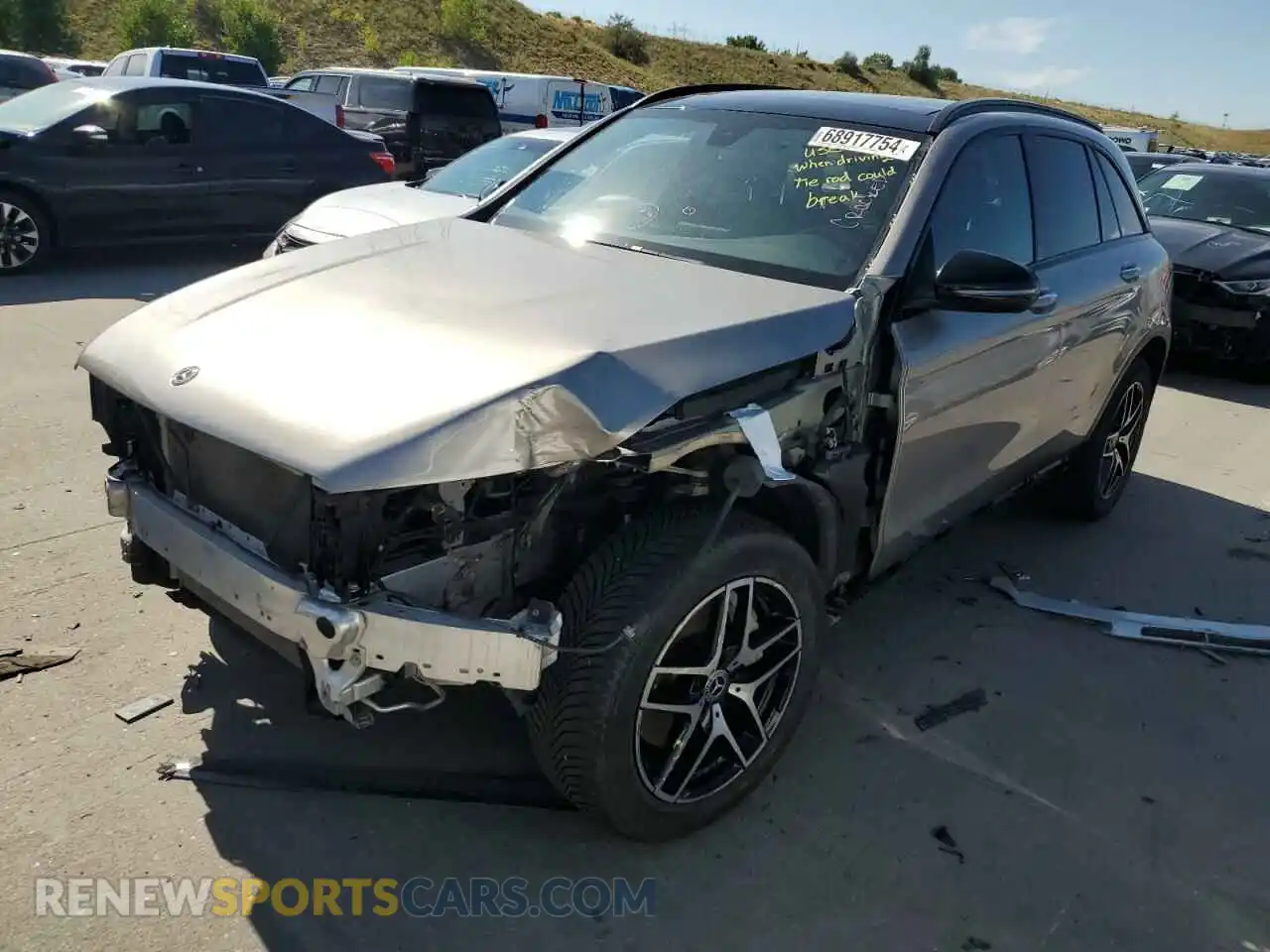 1 Фотография поврежденного автомобиля WDC0G4KB9KF528681 MERCEDES-BENZ GLC-CLASS 2019