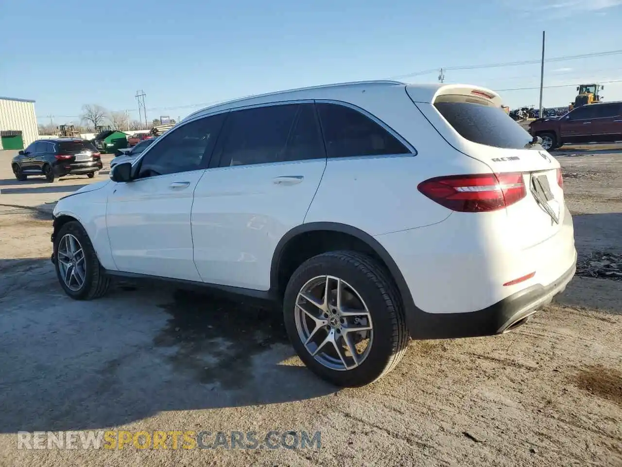 2 Photograph of a damaged car WDC0G4KB9KF595314 MERCEDES-BENZ GLC-CLASS 2019