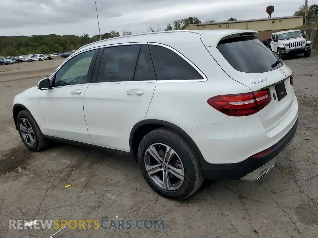 2 Photograph of a damaged car WDC0G4KB9KF658766 MERCEDES-BENZ GLC-CLASS 2019