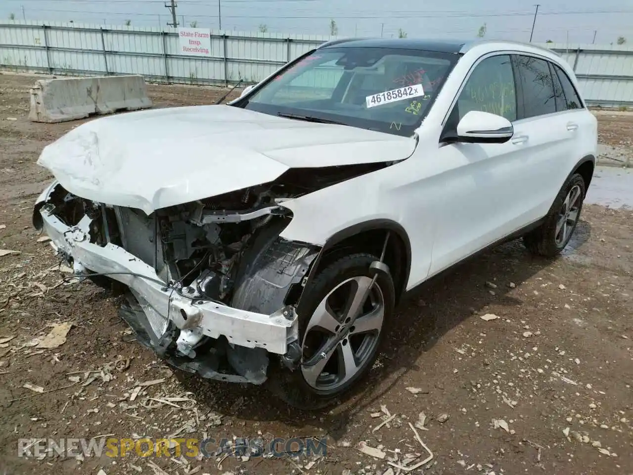 2 Photograph of a damaged car WDC0G4KB9KF660355 MERCEDES-BENZ GLC-CLASS 2019