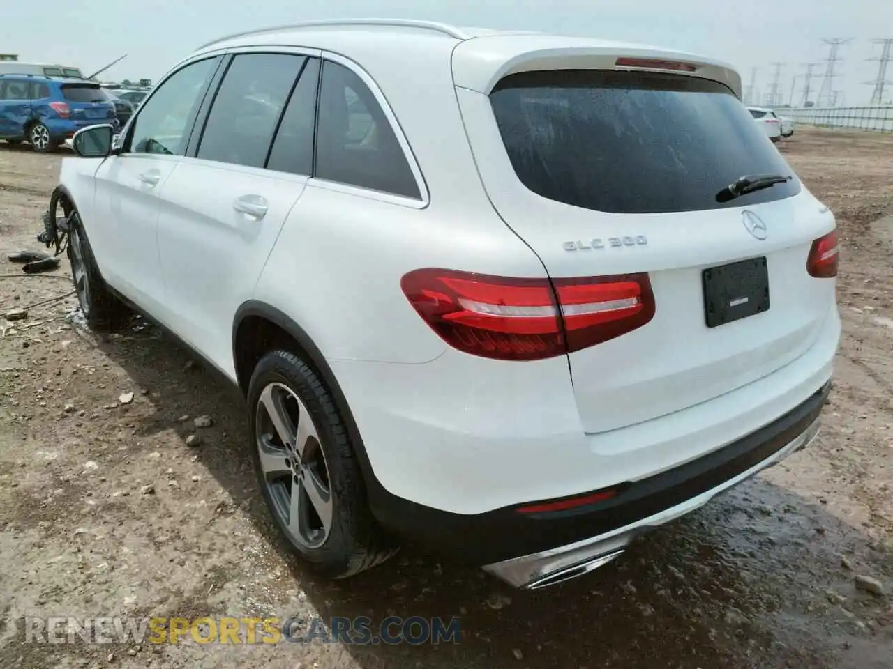 3 Photograph of a damaged car WDC0G4KB9KF660355 MERCEDES-BENZ GLC-CLASS 2019