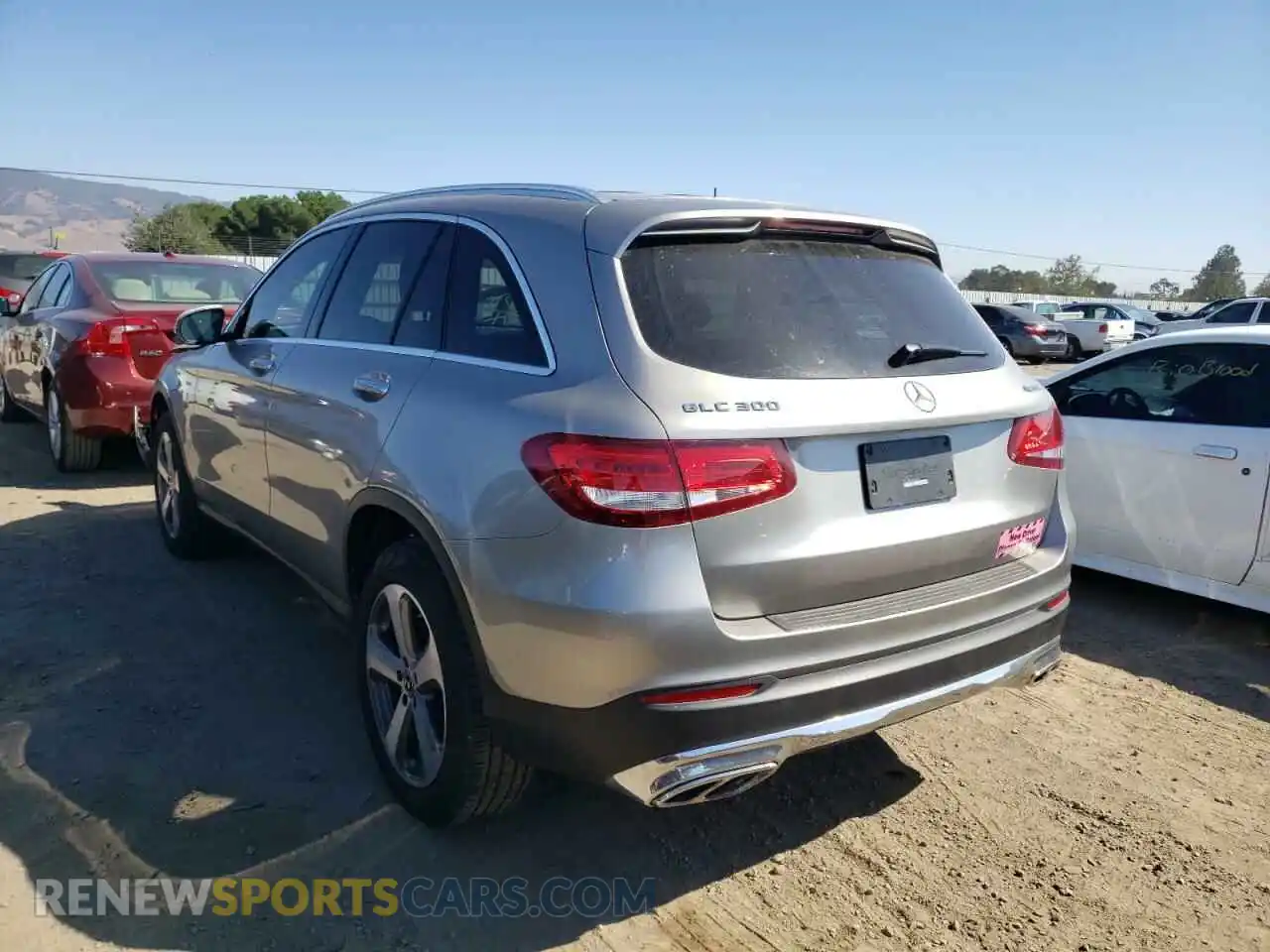 3 Photograph of a damaged car WDC0G4KB9KV182007 MERCEDES-BENZ GLC-CLASS 2019