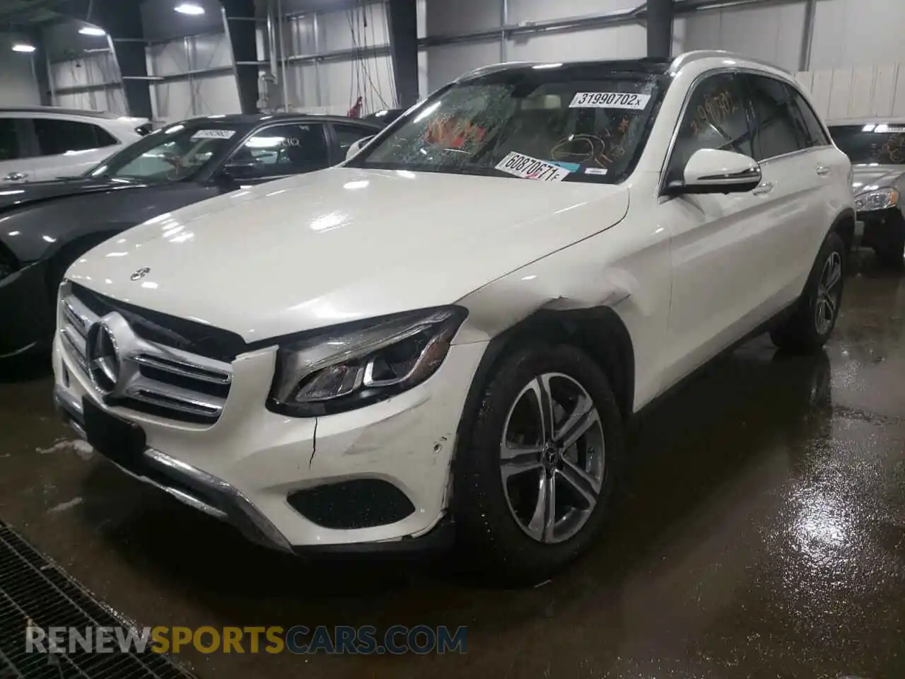 2 Фотография поврежденного автомобиля WDC0G4KB9KV189801 MERCEDES-BENZ GLC-CLASS 2019
