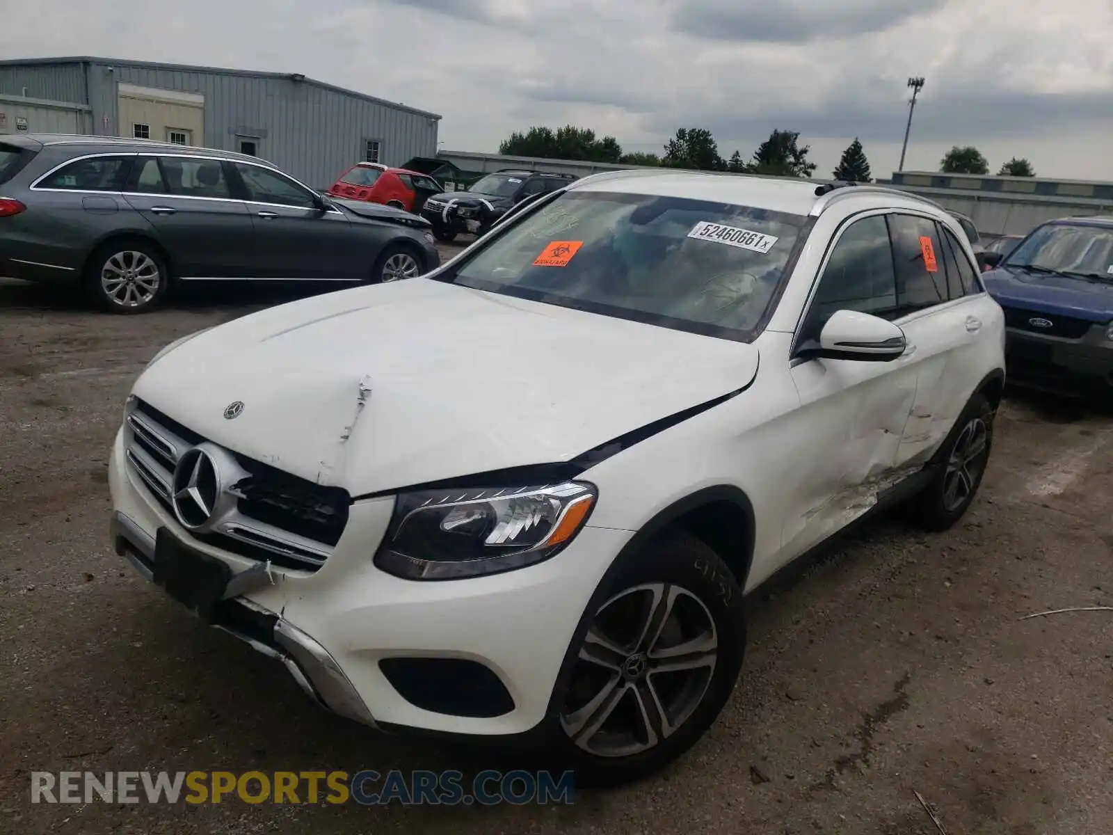 2 Photograph of a damaged car WDC0G4KBXK1005182 MERCEDES-BENZ GLC-CLASS 2019