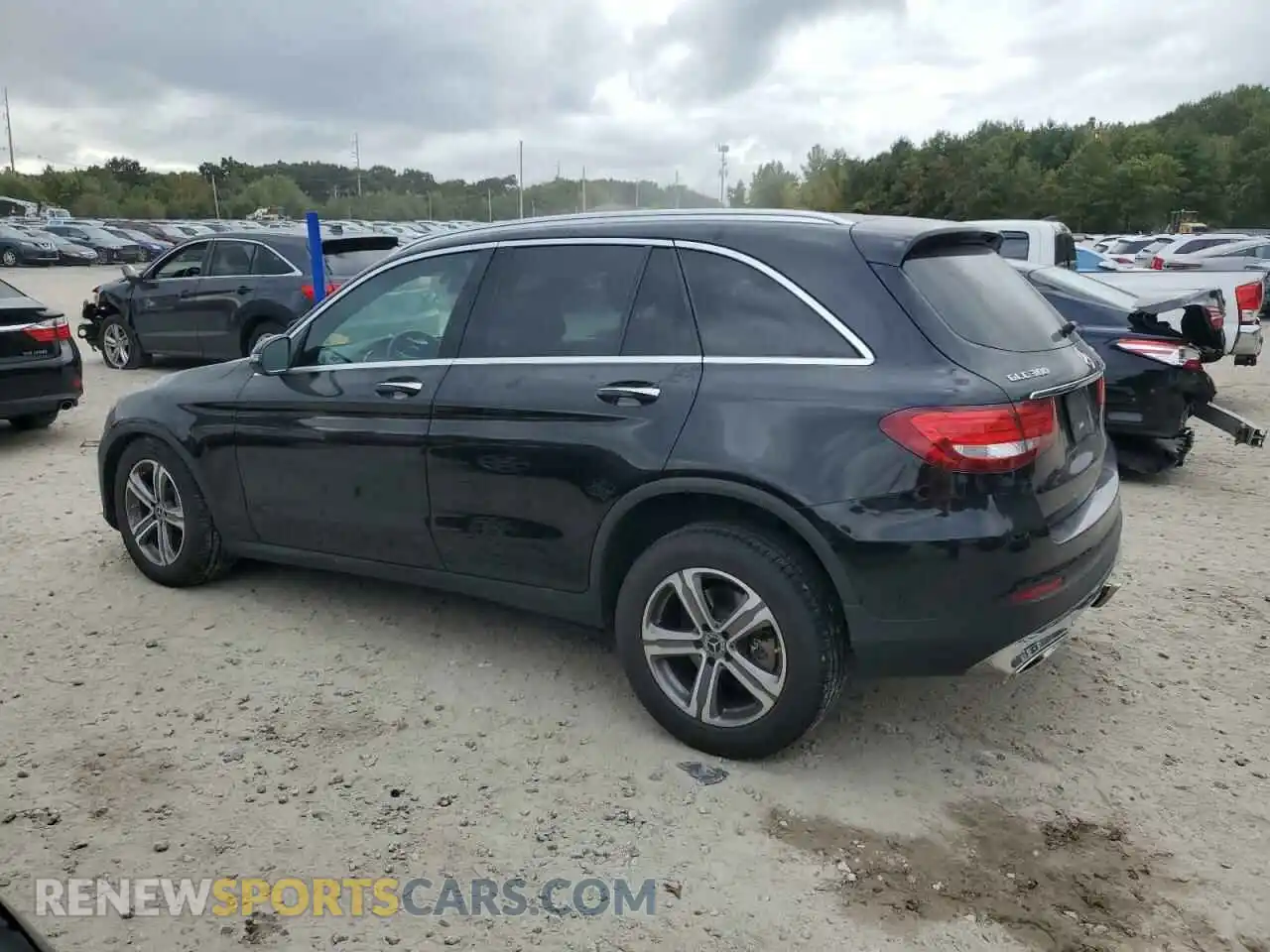 2 Photograph of a damaged car WDC0G4KBXKF560796 MERCEDES-BENZ GLC-CLASS 2019