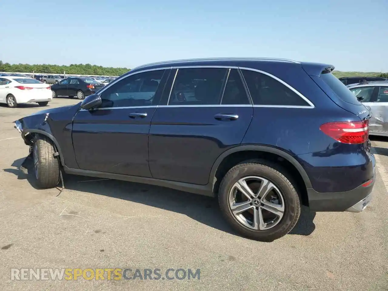 2 Фотография поврежденного автомобиля WDC0G4KBXKF656234 MERCEDES-BENZ GLC-CLASS 2019