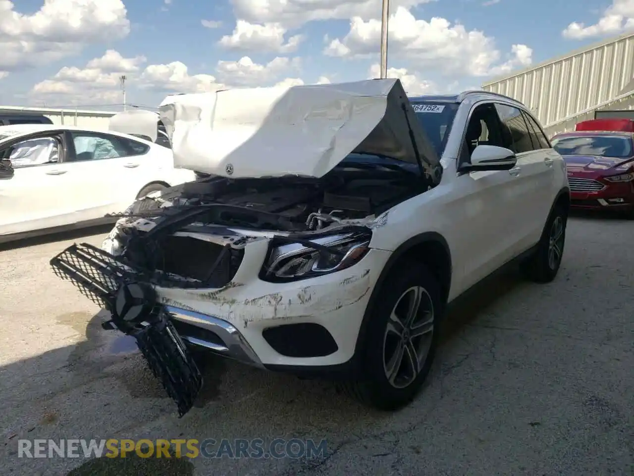 2 Фотография поврежденного автомобиля WDC0G4KBXKF665256 MERCEDES-BENZ GLC-CLASS 2019
