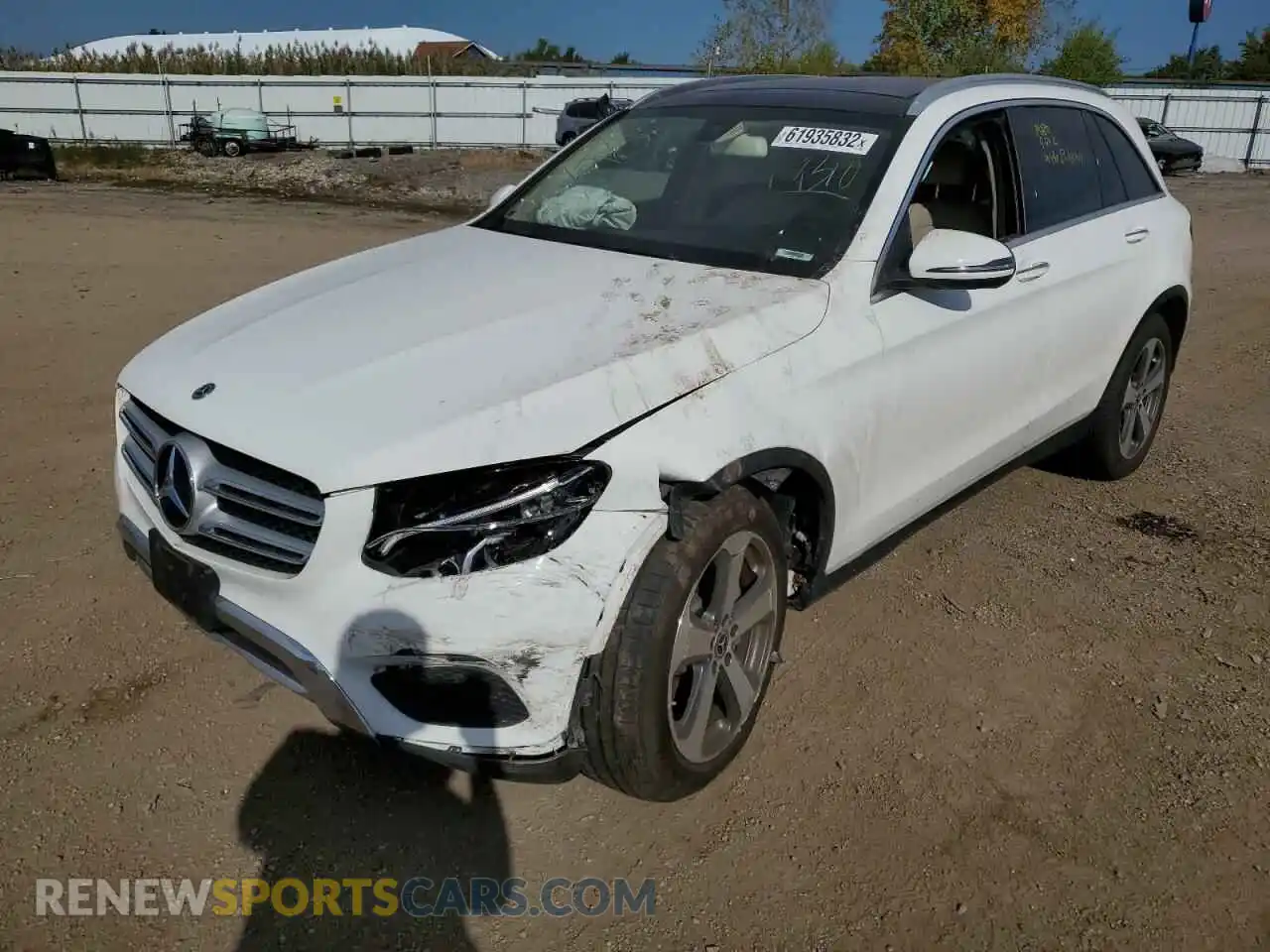2 Photograph of a damaged car WDC0G4KBXKV150554 MERCEDES-BENZ GLC-CLASS 2019