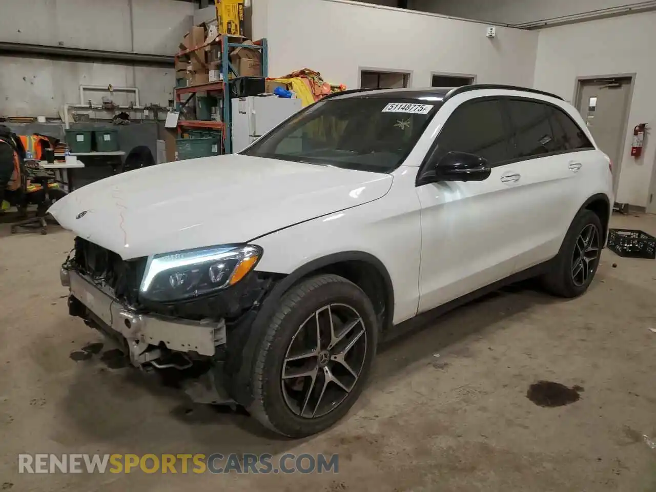 1 Фотография поврежденного автомобиля WDC0G4KBXKV181075 MERCEDES-BENZ GLC-CLASS 2019