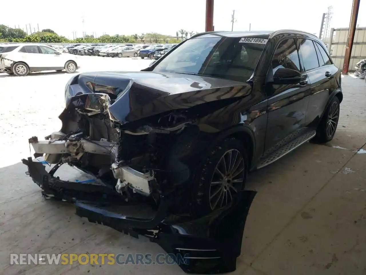 2 Photograph of a damaged car WDC0G6EB0KF498249 MERCEDES-BENZ GLC-CLASS 2019