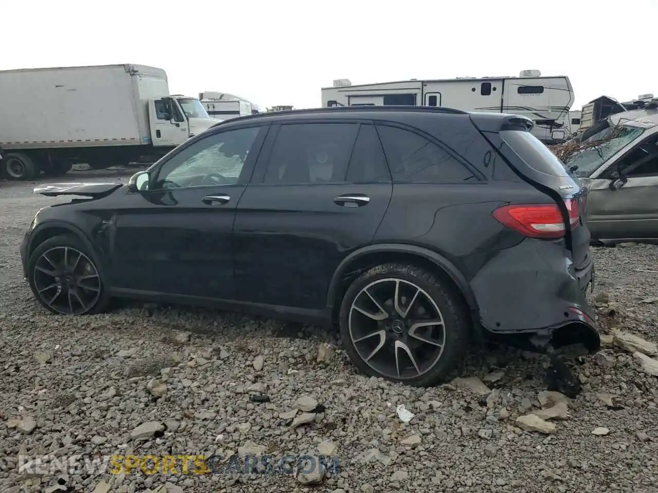 2 Photograph of a damaged car WDC0G6EB1KF656243 MERCEDES-BENZ GLC-CLASS 2019