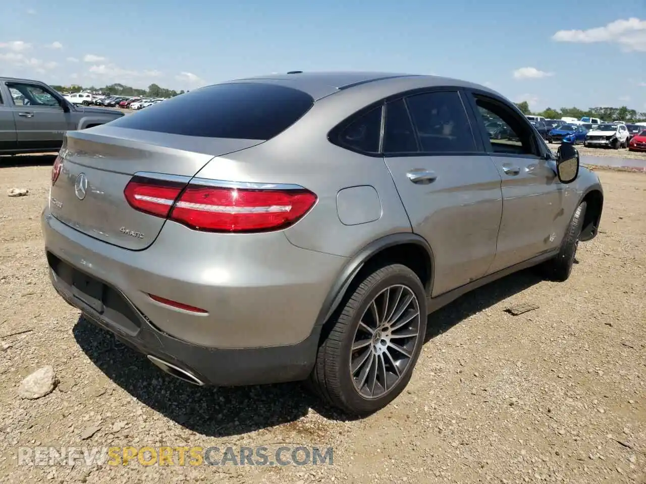3 fotografías del automóvil dañado WDC0J4KB2KF569428 MERCEDES-BENZ GLC-CLASS 2019