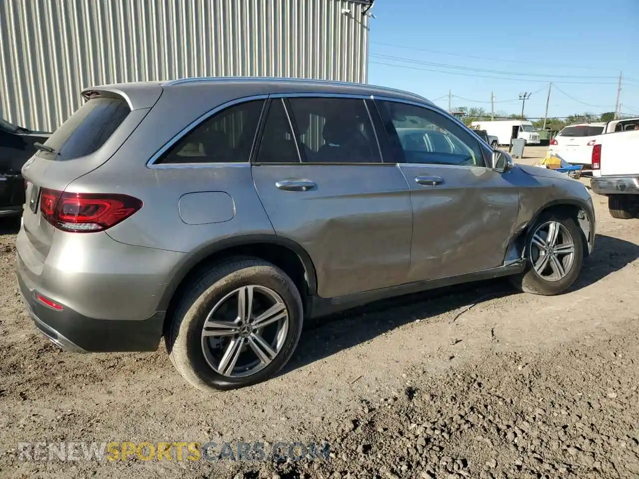 3 Photograph of a damaged car W1N0G8DB5LF820302 MERCEDES-BENZ GLC-CLASS 2020