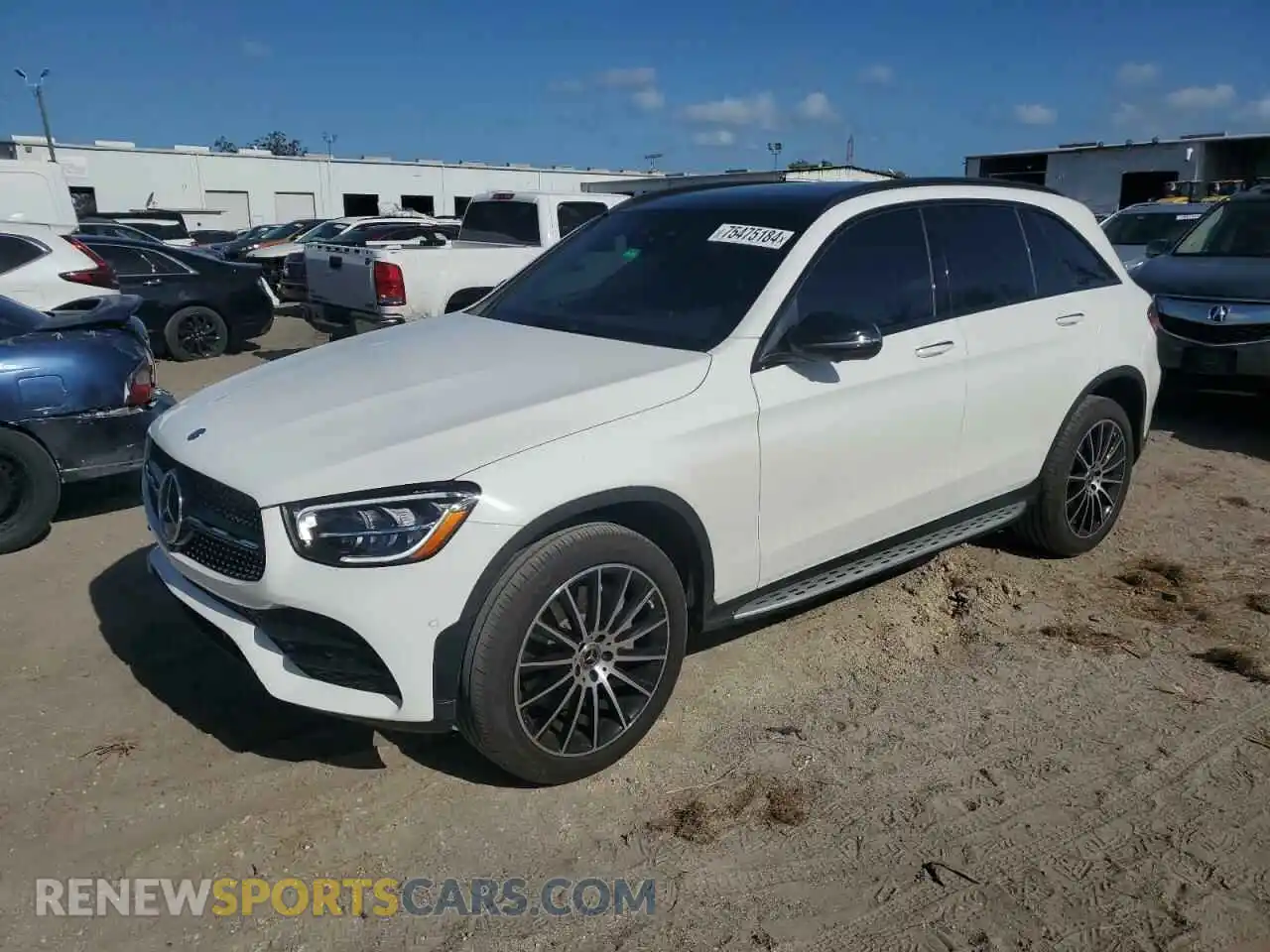 1 Photograph of a damaged car W1N0G8DB9LF771458 MERCEDES-BENZ GLC-CLASS 2020