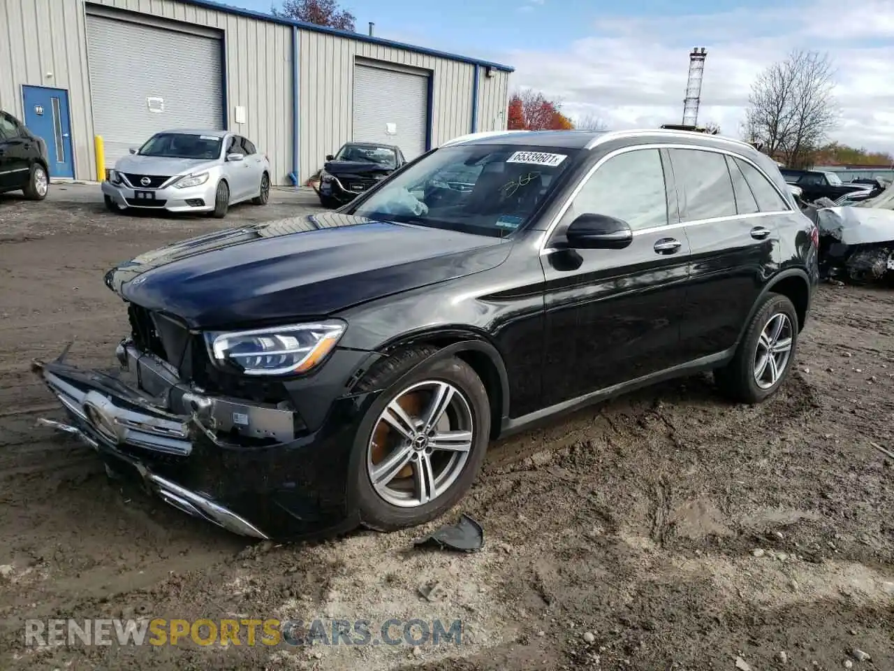 2 Photograph of a damaged car W1N0G8EB3LF842829 MERCEDES-BENZ GLC-CLASS 2020