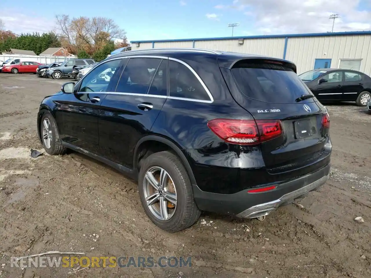 3 Photograph of a damaged car W1N0G8EB3LF842829 MERCEDES-BENZ GLC-CLASS 2020