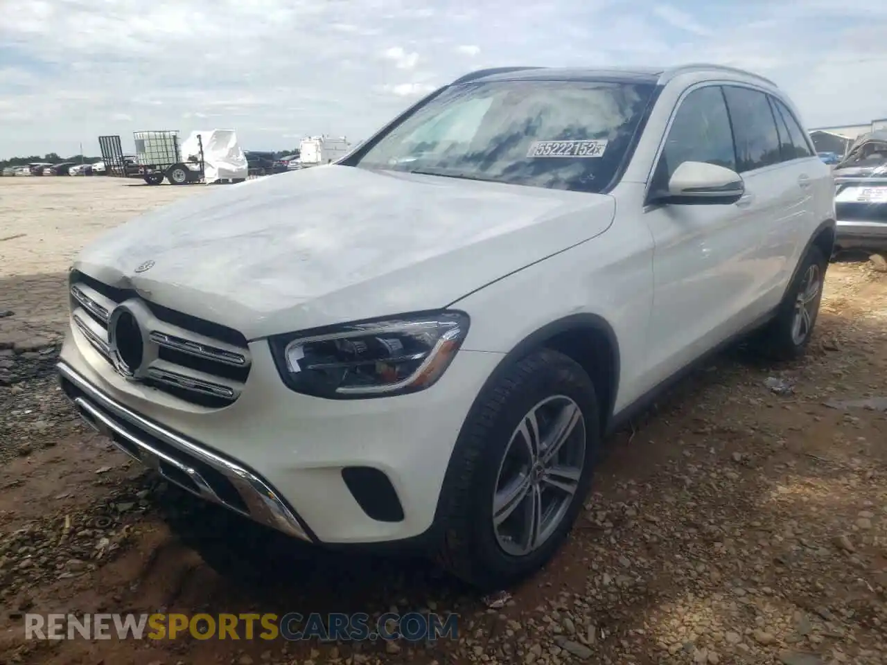 2 Photograph of a damaged car WDC0G8DB0LF751536 MERCEDES-BENZ GLC-CLASS 2020