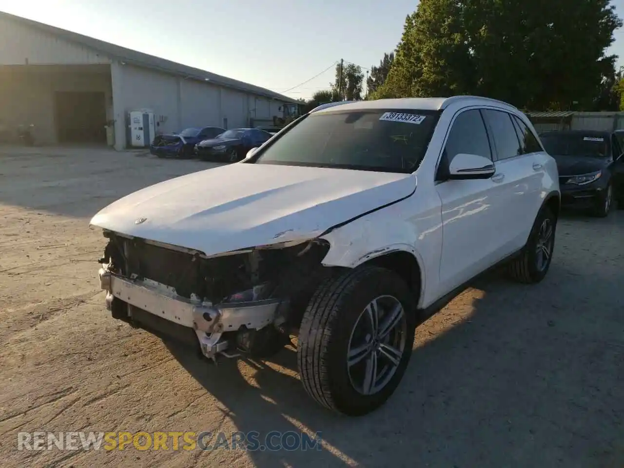 2 Photograph of a damaged car WDC0G8DB7LF735186 MERCEDES-BENZ GLC-CLASS 2020