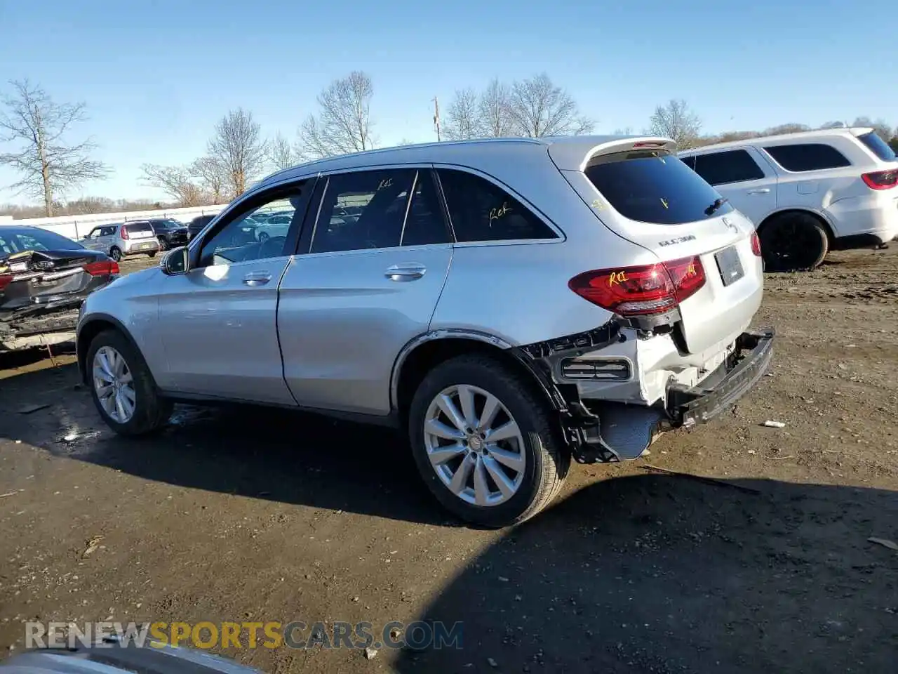 2 Photograph of a damaged car WDC0G8EB0LF675749 MERCEDES-BENZ GLC-CLASS 2020