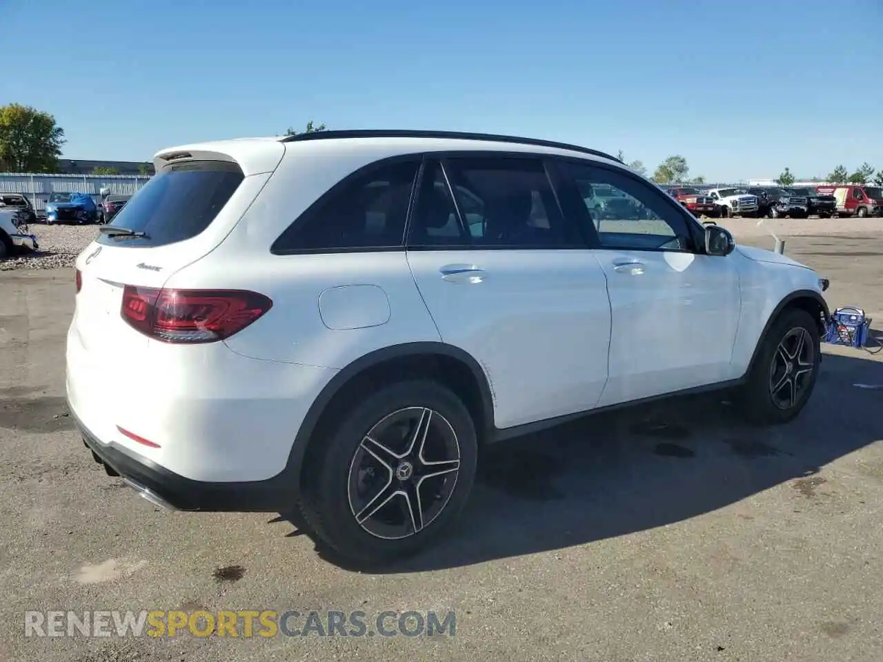 3 Photograph of a damaged car WDC0G8EB1LF699347 MERCEDES-BENZ GLC-CLASS 2020