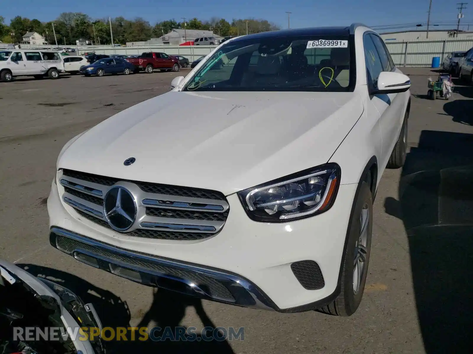 2 Photograph of a damaged car WDC0G8EB1LF723324 MERCEDES-BENZ GLC-CLASS 2020
