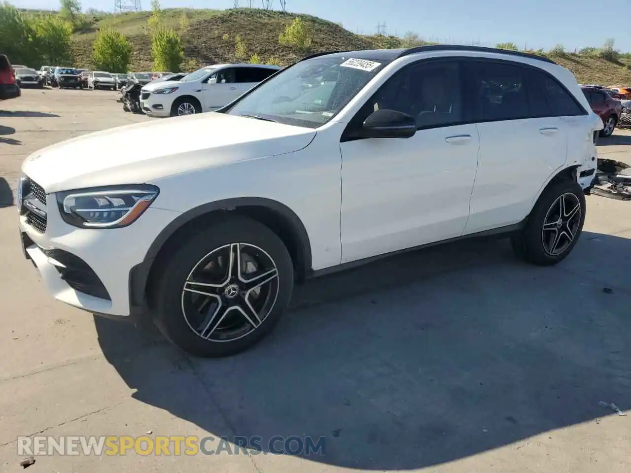 1 Photograph of a damaged car WDC0G8EB4LF700801 MERCEDES-BENZ GLC-CLASS 2020