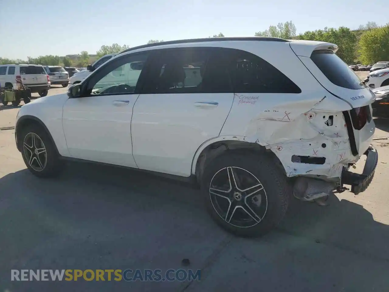 2 Photograph of a damaged car WDC0G8EB4LF700801 MERCEDES-BENZ GLC-CLASS 2020