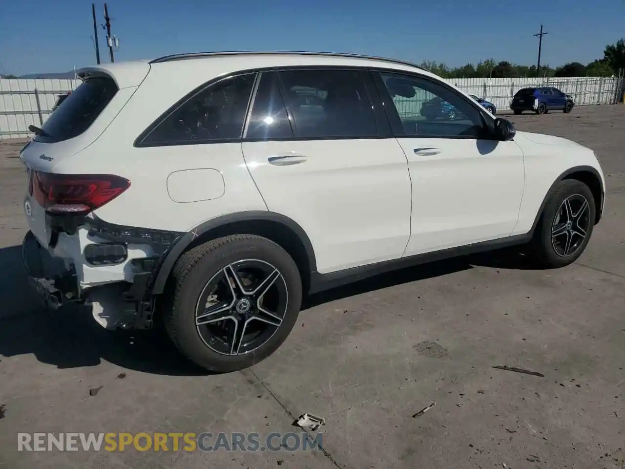 3 Photograph of a damaged car WDC0G8EB4LF700801 MERCEDES-BENZ GLC-CLASS 2020