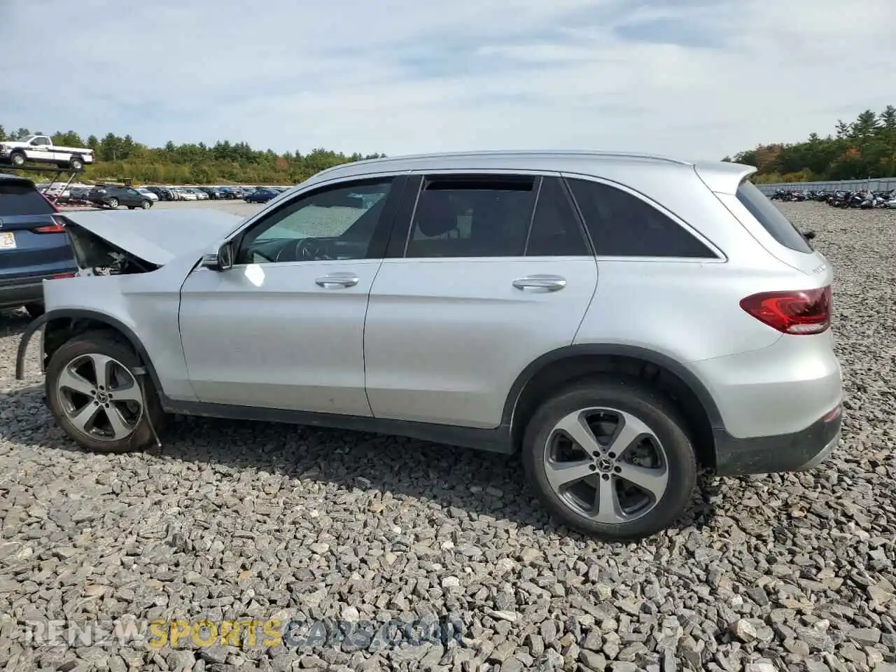 2 Фотография поврежденного автомобиля WDC0G8EB8LF694064 MERCEDES-BENZ GLC-CLASS 2020