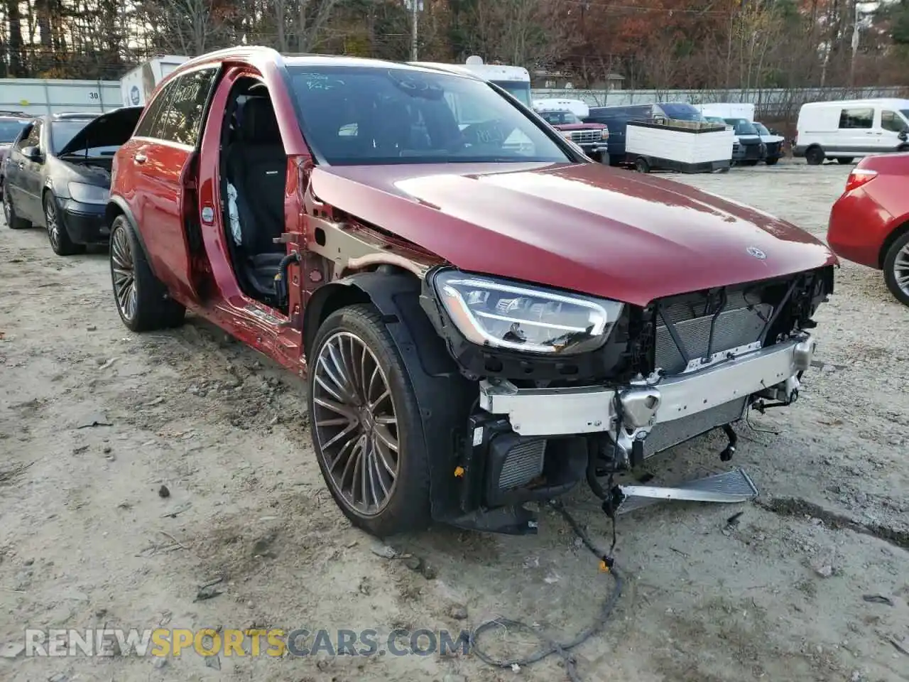 1 fotografías del automóvil dañado WDC0G8JB2LF696978 MERCEDES-BENZ GLC-CLASS 2020
