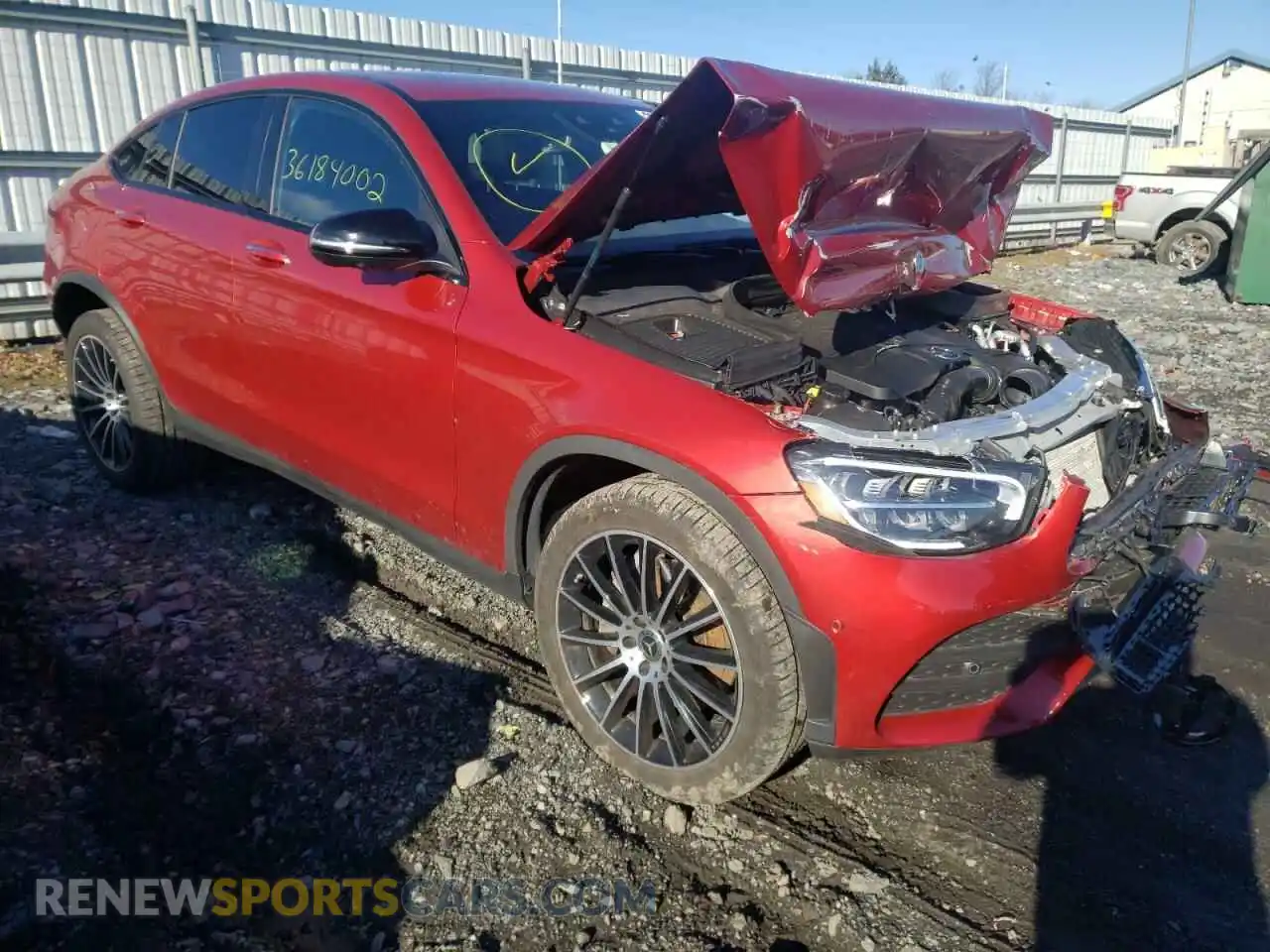 1 fotografías del automóvil dañado WDC0J8EB2LF743860 MERCEDES-BENZ GLC-CLASS 2020
