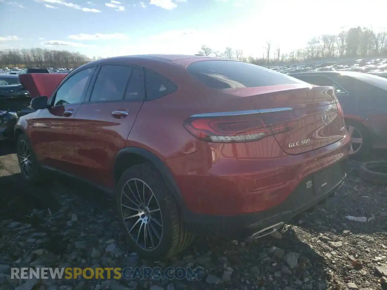 3 fotografías del automóvil dañado WDC0J8EB2LF743860 MERCEDES-BENZ GLC-CLASS 2020