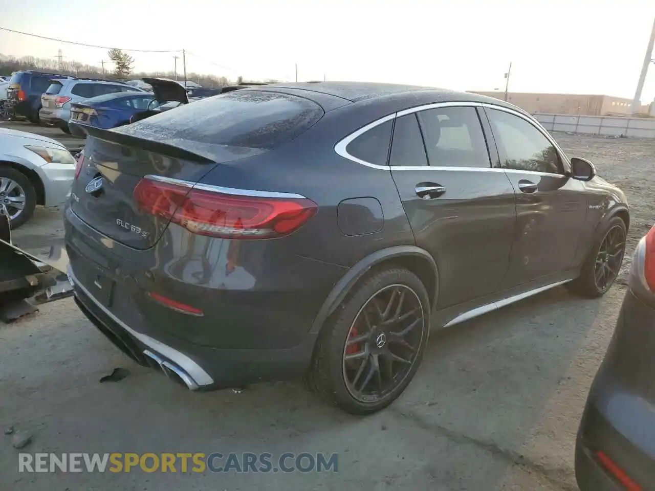 3 fotografías del automóvil dañado WDC0J8KB5LF744831 MERCEDES-BENZ GLC-CLASS 2020