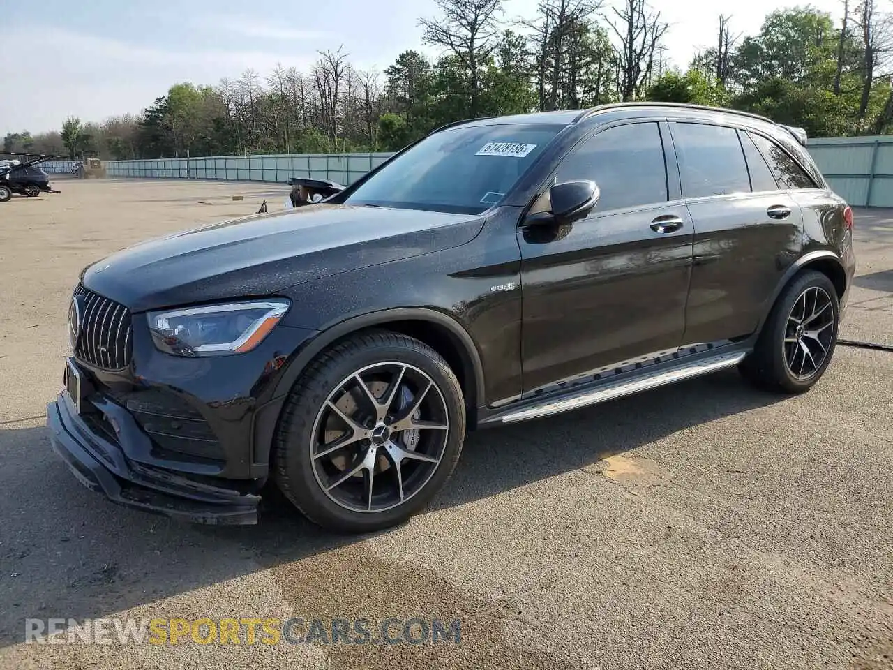 1 Photograph of a damaged car W1N0G6EB2MF923052 MERCEDES-BENZ GLC-CLASS 2021