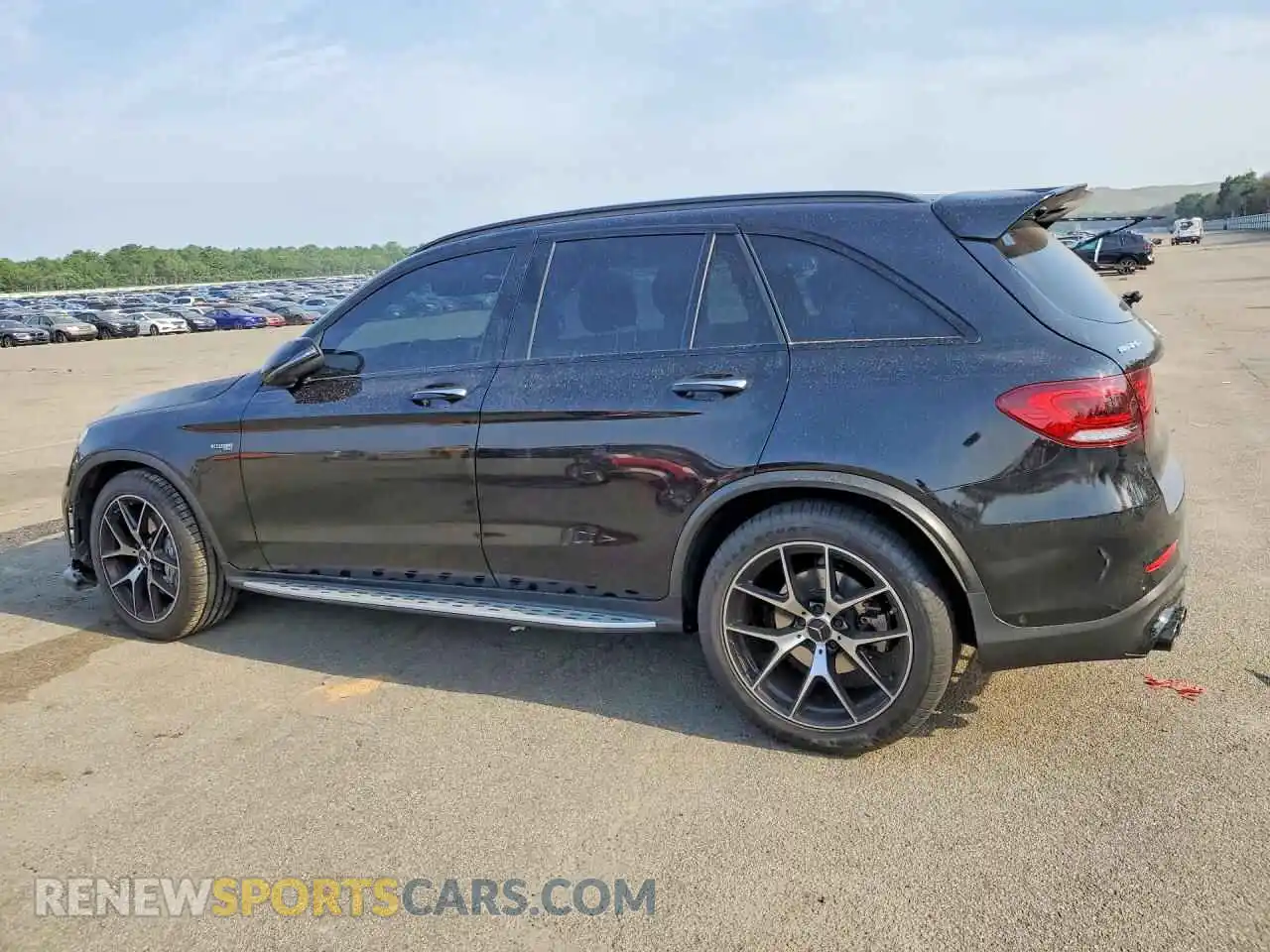 2 Photograph of a damaged car W1N0G6EB2MF923052 MERCEDES-BENZ GLC-CLASS 2021