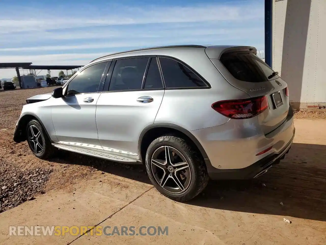 2 Photograph of a damaged car W1N0G8DB2MF950314 MERCEDES-BENZ GLC-CLASS 2021